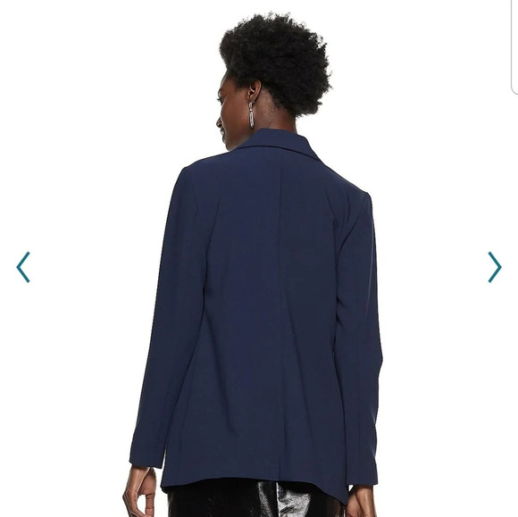 Nine West Handkerchief-Detailed Blazer NWT - Picture 3 of 8